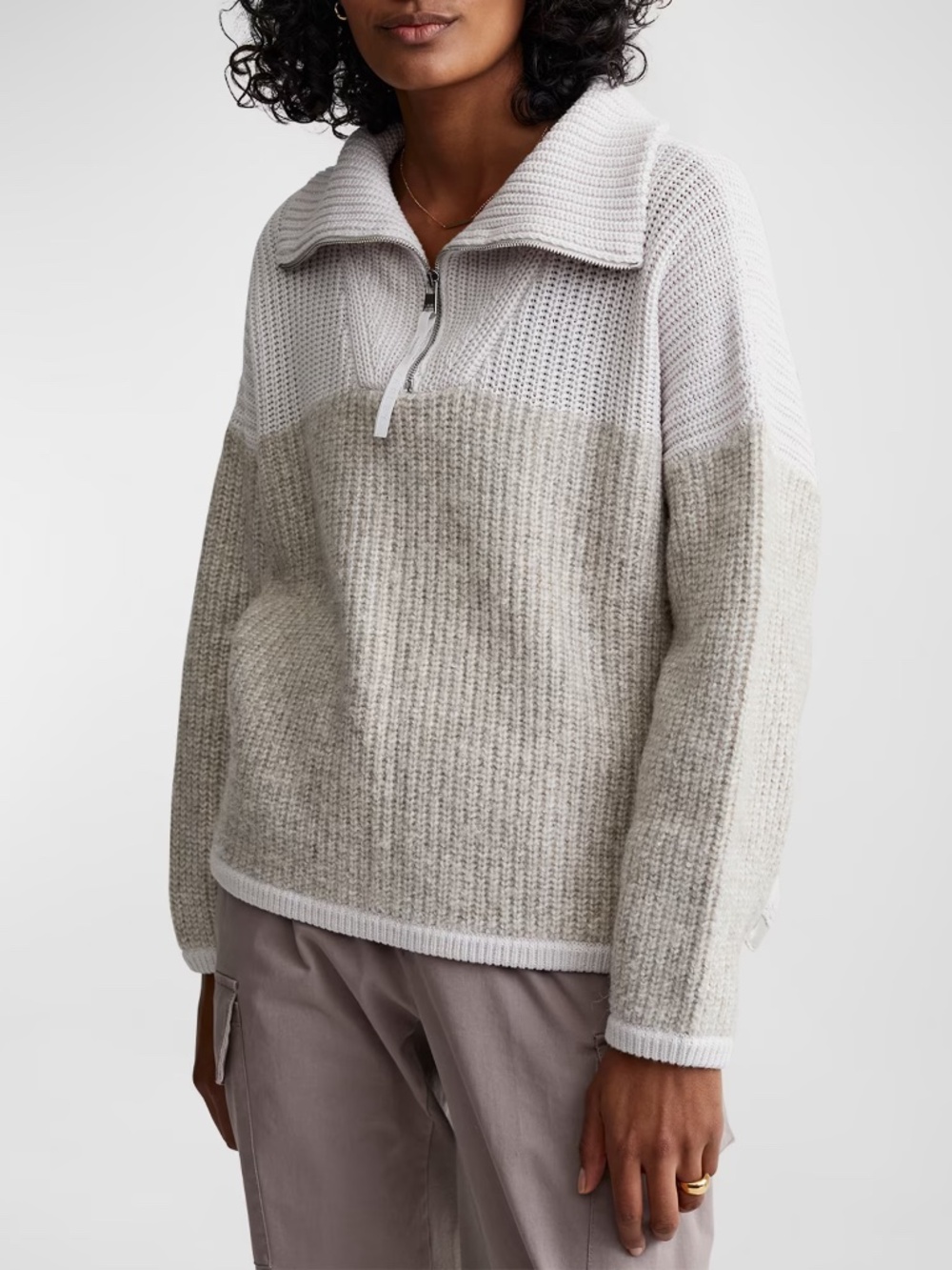 Varley Willard Half Zip Sweater New without tags